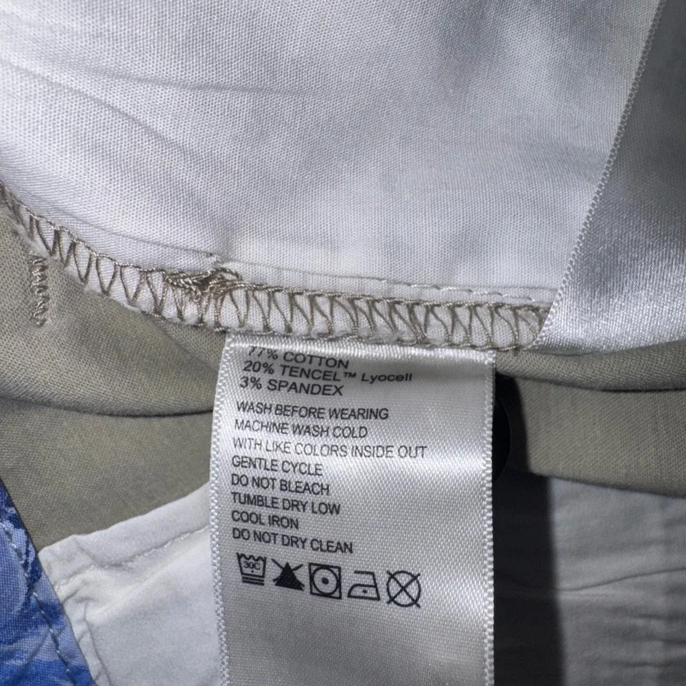 Tommy Bahama Boracay Flat Front Pants Mens Stretch Khaki 42x30 NEW